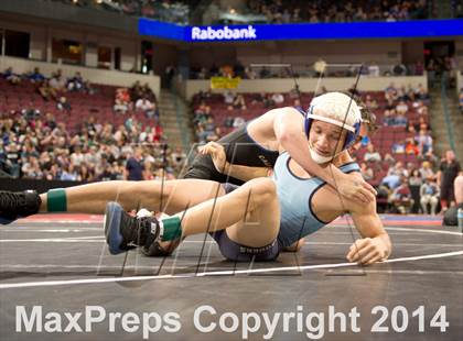 Thumbnail 1 in CIF State Wrestling Championships (Round 2) photogallery.