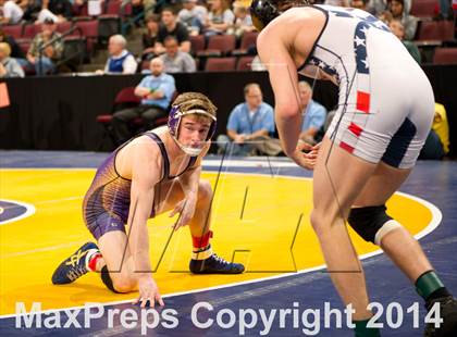 Thumbnail 2 in CIF State Wrestling Championships (Round 2) photogallery.