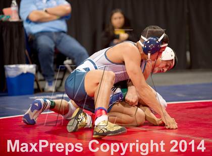 Thumbnail 3 in CIF State Wrestling Championships (Round 2) photogallery.