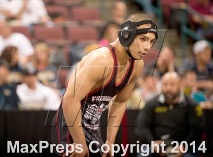 Thumbnail 1 in CIF State Wrestling Championships (Round 2) photogallery.