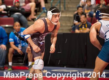 Thumbnail 1 in CIF State Wrestling Championships (Round 2) photogallery.