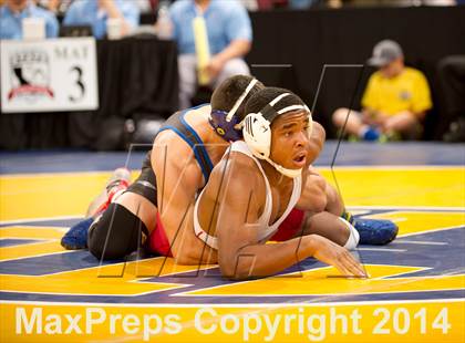 Thumbnail 2 in CIF State Wrestling Championships (Round 2) photogallery.
