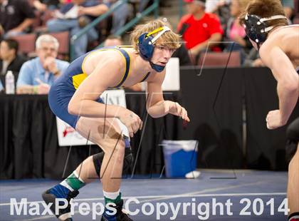 Thumbnail 1 in CIF State Wrestling Championships (Round 2) photogallery.