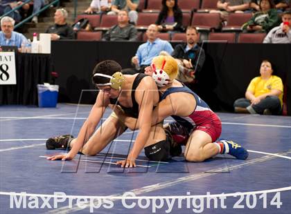 Thumbnail 1 in CIF State Wrestling Championships (Round 2) photogallery.