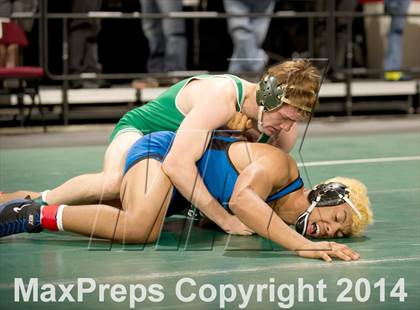 Thumbnail 1 in CIF State Wrestling Championships (Round 2) photogallery.