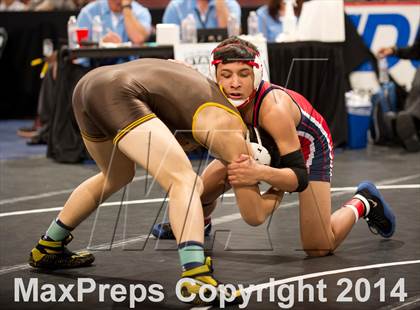 Thumbnail 2 in CIF State Wrestling Championships (Round 2) photogallery.