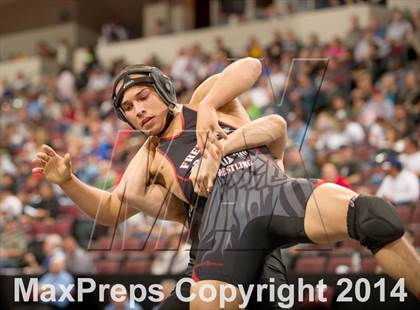 Thumbnail 3 in CIF State Wrestling Championships (Round 2) photogallery.