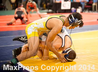 Thumbnail 2 in CIF State Wrestling Championships (Round 2) photogallery.