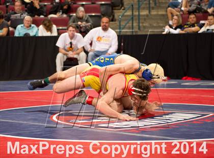 Thumbnail 2 in CIF State Wrestling Championships (Round 2) photogallery.