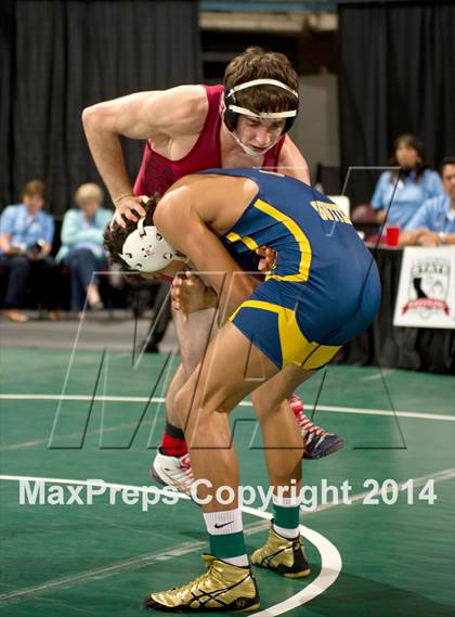 Thumbnail 1 in CIF State Wrestling Championships (Round 2) photogallery.