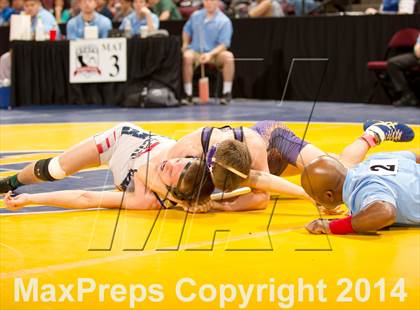 Thumbnail 3 in CIF State Wrestling Championships (Round 2) photogallery.