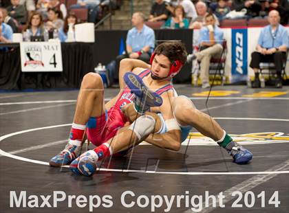 Thumbnail 1 in CIF State Wrestling Championships (Round 2) photogallery.