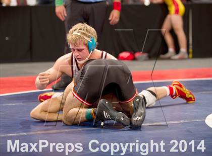 Thumbnail 3 in CIF State Wrestling Championships (Round 2) photogallery.