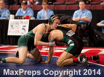 Thumbnail 2 in CIF State Wrestling Championships (Round 2) photogallery.