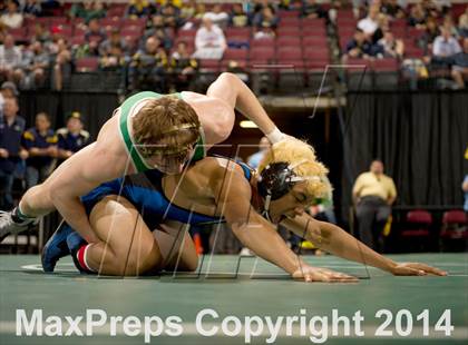Thumbnail 3 in CIF State Wrestling Championships (Round 2) photogallery.
