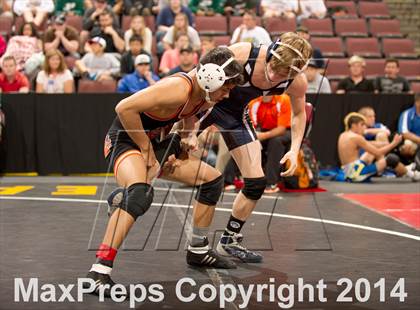 Thumbnail 1 in CIF State Wrestling Championships (Round 2) photogallery.