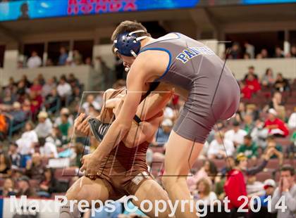 Thumbnail 1 in CIF State Wrestling Championships (Round 2) photogallery.