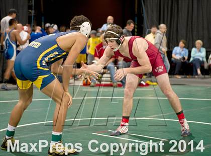 Thumbnail 2 in CIF State Wrestling Championships (Round 2) photogallery.
