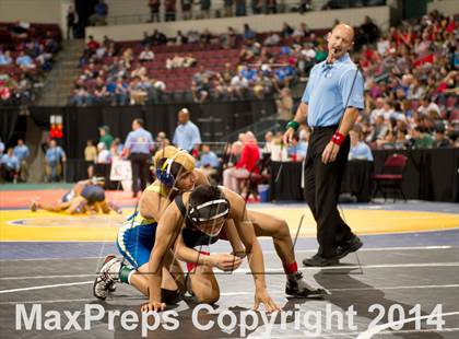 Thumbnail 2 in CIF State Wrestling Championships (Round 2) photogallery.