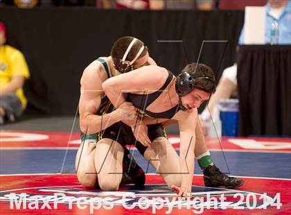 Thumbnail 2 in CIF State Wrestling Championships (Round 2) photogallery.