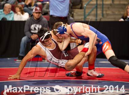 Thumbnail 1 in CIF State Wrestling Championships (Round 2) photogallery.