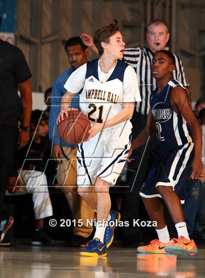 Thumbnail 2 in Mayfair vs. Campbell Hall (Jordan Take Flight Challenge) photogallery.