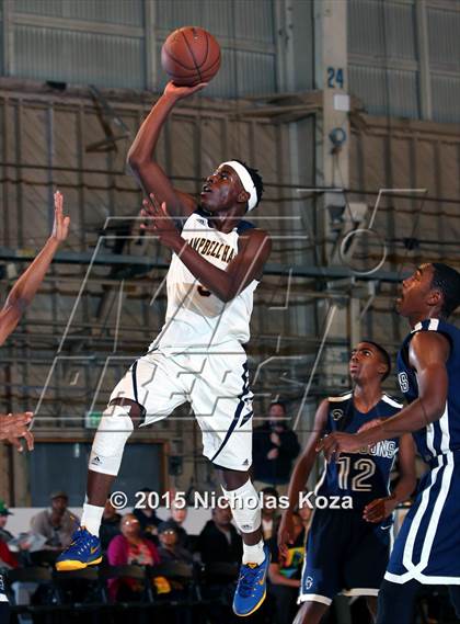 Thumbnail 3 in Mayfair vs. Campbell Hall (Jordan Take Flight Challenge) photogallery.
