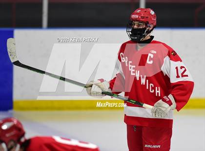 Thumbnail 2 in Greenwich @ Fairfield Warde/Ludlowe (FCIAC D1 Semifinal) photogallery.