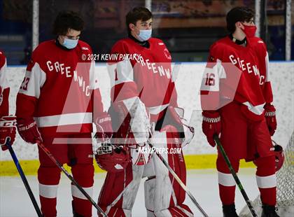 Thumbnail 2 in Greenwich @ Fairfield Warde/Ludlowe (FCIAC D1 Semifinal) photogallery.
