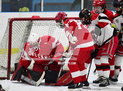 Thumbnail 3 in Greenwich @ Fairfield Warde/Ludlowe (FCIAC D1 Semifinal) photogallery.