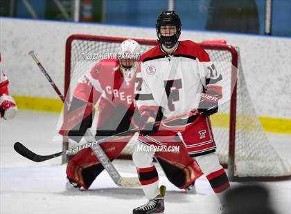 Thumbnail 2 in Greenwich @ Fairfield Warde/Ludlowe (FCIAC D1 Semifinal) photogallery.