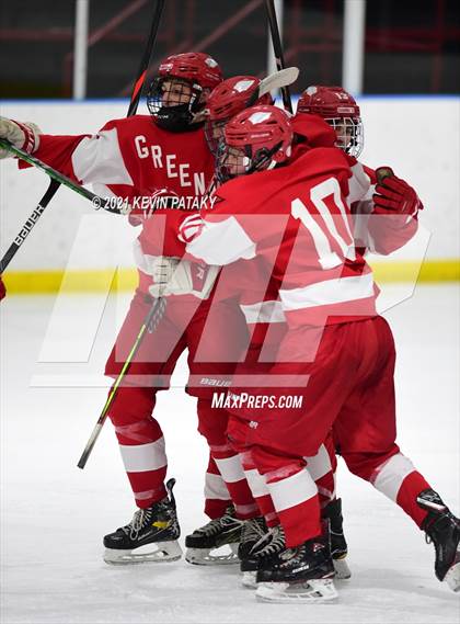 Thumbnail 2 in Greenwich @ Fairfield Warde/Ludlowe (FCIAC D1 Semifinal) photogallery.