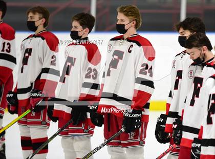 Thumbnail 2 in Greenwich @ Fairfield Warde/Ludlowe (FCIAC D1 Semifinal) photogallery.