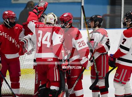 Thumbnail 2 in Greenwich @ Fairfield Warde/Ludlowe (FCIAC D1 Semifinal) photogallery.