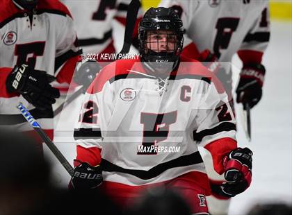 Thumbnail 2 in Greenwich @ Fairfield Warde/Ludlowe (FCIAC D1 Semifinal) photogallery.