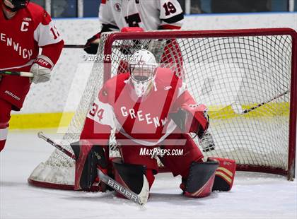 Thumbnail 2 in Greenwich @ Fairfield Warde/Ludlowe (FCIAC D1 Semifinal) photogallery.