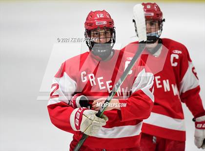 Thumbnail 2 in Greenwich @ Fairfield Warde/Ludlowe (FCIAC D1 Semifinal) photogallery.
