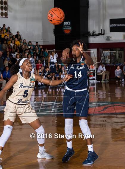 Thumbnail 3 in St. Francis vs. Riverdale Baptist (DICK's National Tournament Semifinals) photogallery.