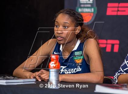 Thumbnail 2 in St. Francis vs. Riverdale Baptist (DICK's National Tournament Semifinals) photogallery.
