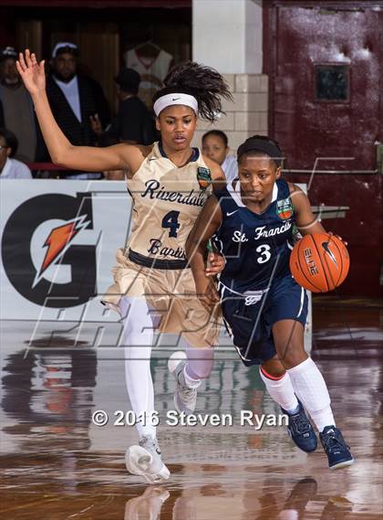 Thumbnail 1 in St. Francis vs. Riverdale Baptist (DICK's National Tournament Semifinals) photogallery.