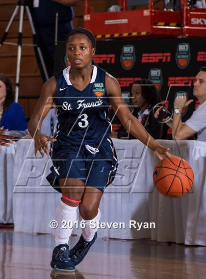 Thumbnail 2 in St. Francis vs. Riverdale Baptist (DICK's National Tournament Semifinals) photogallery.