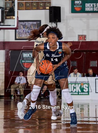 Thumbnail 2 in St. Francis vs. Riverdale Baptist (DICK's National Tournament Semifinals) photogallery.