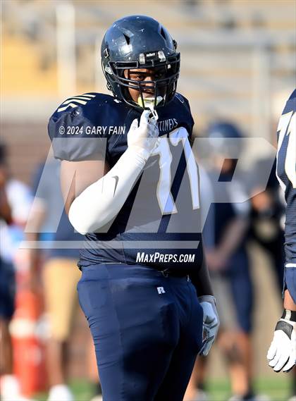 Thumbnail 2 in Chattanooga Prep vs Whitwell (Blue Cross Bowl) photogallery.