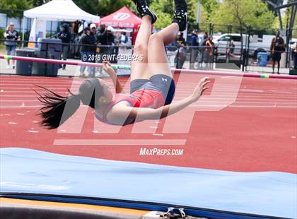 Thumbnail 1 in CIF NCS Tri-Valley Track & Field Meet (Girls Events) photogallery.