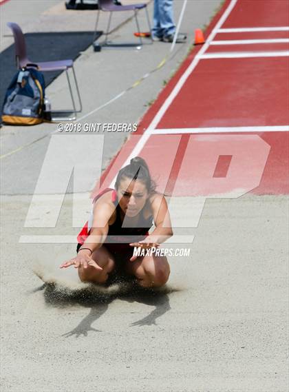 Thumbnail 1 in CIF NCS Tri-Valley Track & Field Meet (Girls Events) photogallery.
