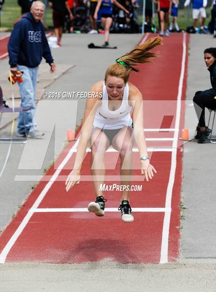 Thumbnail 3 in CIF NCS Tri-Valley Track & Field Meet (Girls Events) photogallery.