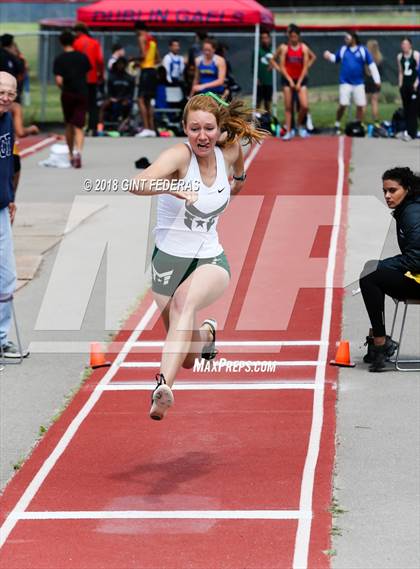 Thumbnail 1 in CIF NCS Tri-Valley Track & Field Meet (Girls Events) photogallery.