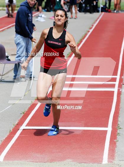 Thumbnail 1 in CIF NCS Tri-Valley Track & Field Meet (Girls Events) photogallery.