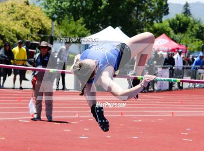 Thumbnail 3 in CIF NCS Tri-Valley Track & Field Meet (Girls Events) photogallery.