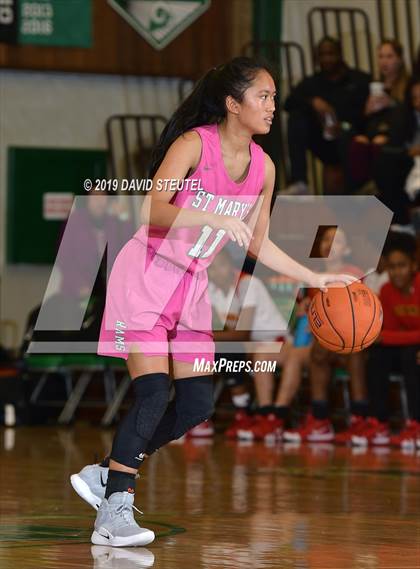 Thumbnail 1 in St. Mary's vs. Etiwanda (St. Mary's Stockton MLK Showcase) photogallery.
